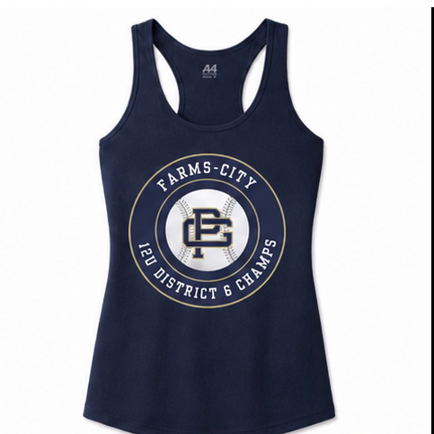 Women’s Racerback Tank (Navy)